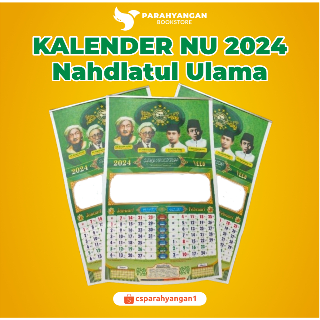Jual Kalender 2024 NU Almanak Nahdlatul Ulama KALENDER ISLAM  Shopee 