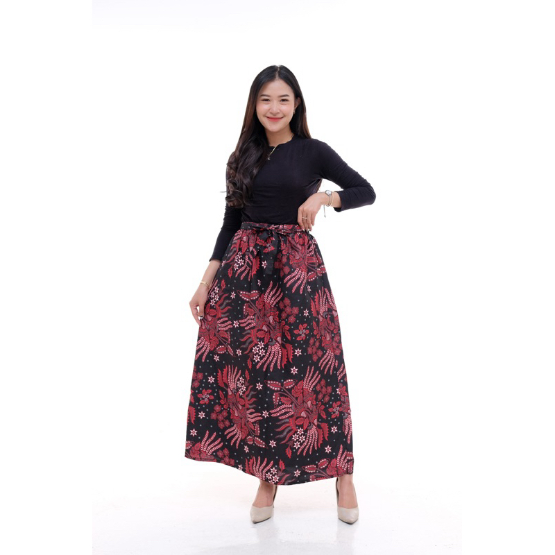 Jual Rok Batik Panjang Dewasa Rok Payung Wanita Klok Motif Terbaru Shopee Indonesia 5388