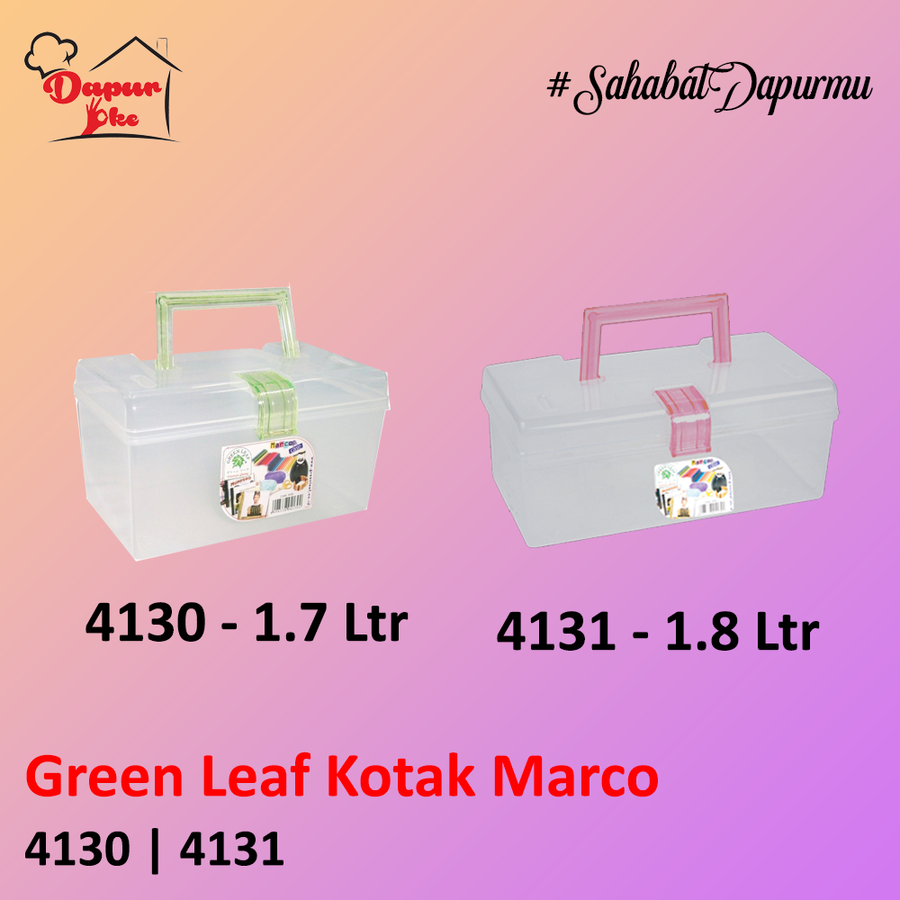 Jual Green Leaf Kotak Marco 4130 4131 / Box Hampers / Container ...