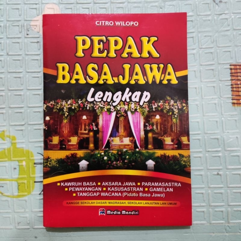 Jual Buku Pepak Basa Jawa Lengkap Mm Shopee Indonesia