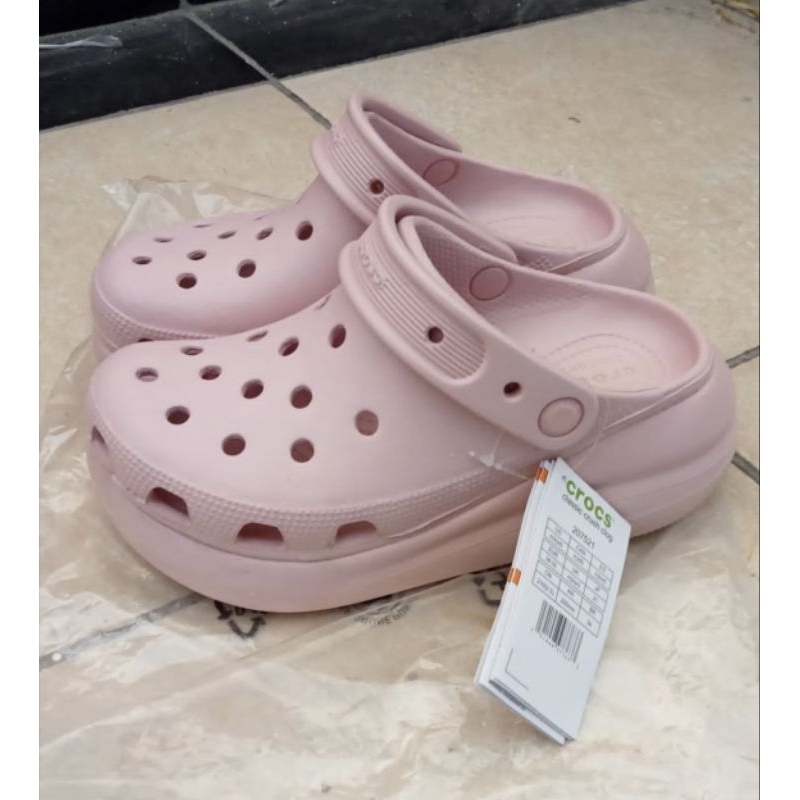sandal Crocs wanita/CROCS CRUSH CLOG/ sandal CROCS wanita tinggi /sandal  CROCS wanita dewasa/sandal Crocs wanita ORI/sandal Crocs wanita polos
