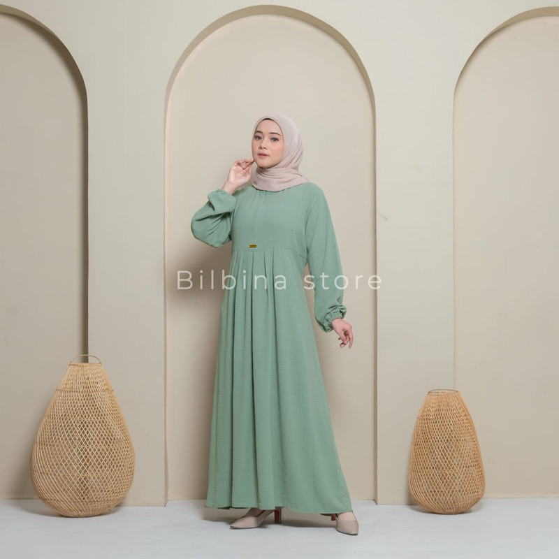 Jual Almeera Gamis Crinkle Air Flow Sakinah Series Shopee Indonesia