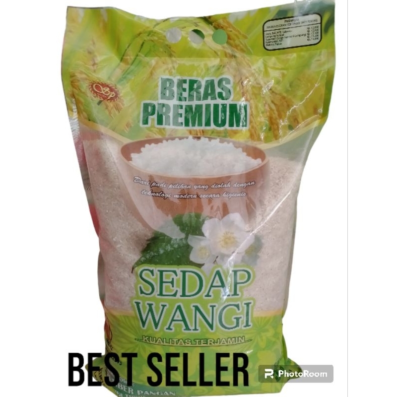 Jual Beras Premium sedap wangi 5kg | Shopee Indonesia