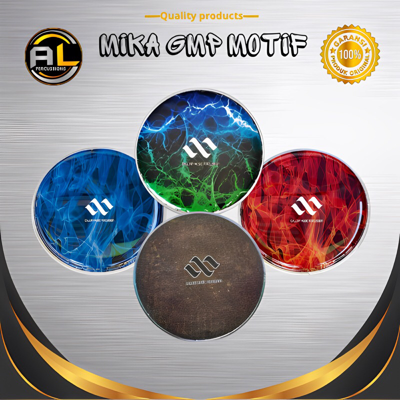 Jual MIKA DARBUKA GMP BLUE FIRE, READ FIRE, FISH SKIN DAN NEW FLASH