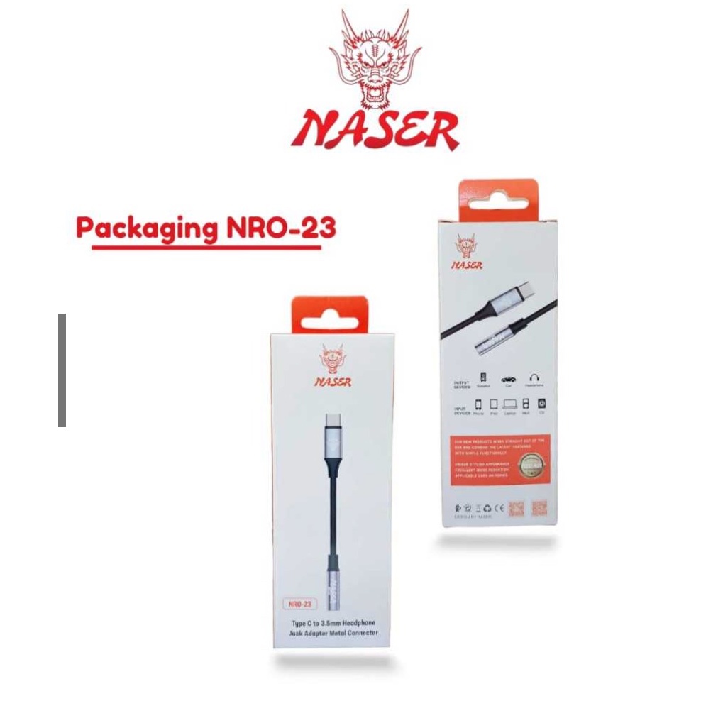 Jual NASER SPLITER NRO-23 / Type C to 3.5mm Headphone / Jack Adapter ...