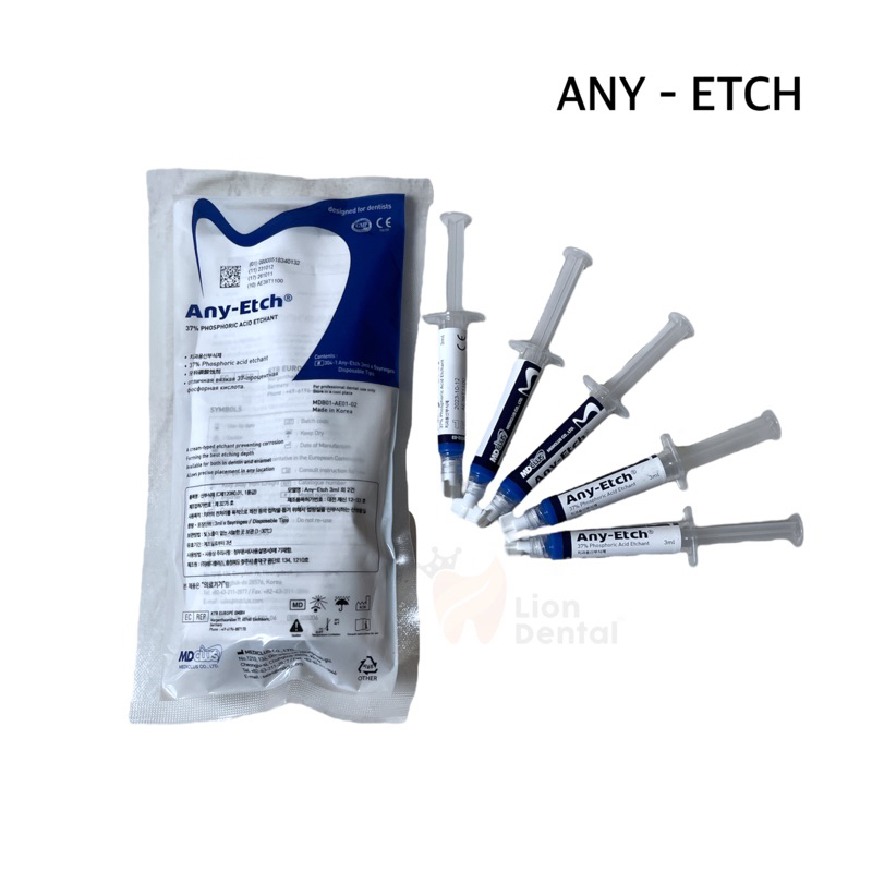 Jual Dental Etching Gel Any Etch Cairan Etsa Gigi Shopee Indonesia