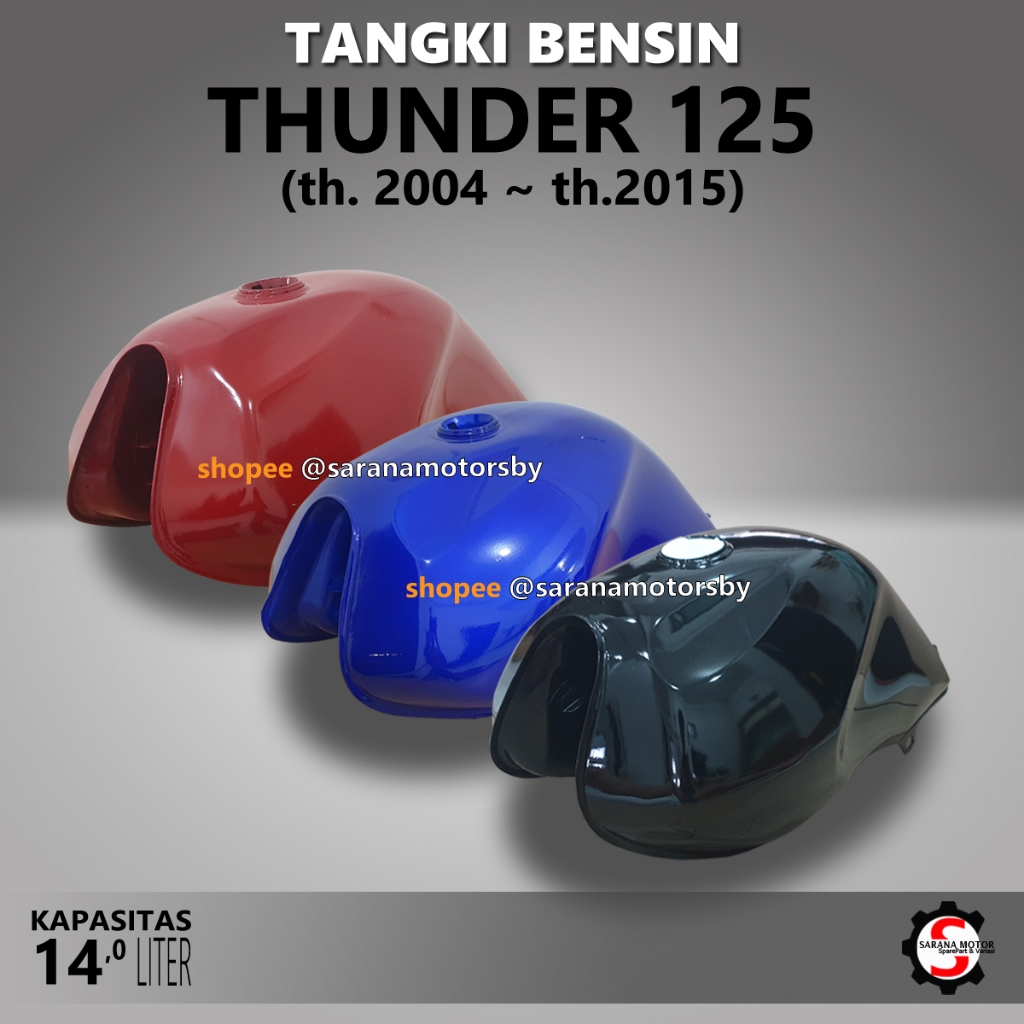 Jual Tangki Tengki Bensin Fuel Tank Suzuki Thunder 125 Tebal