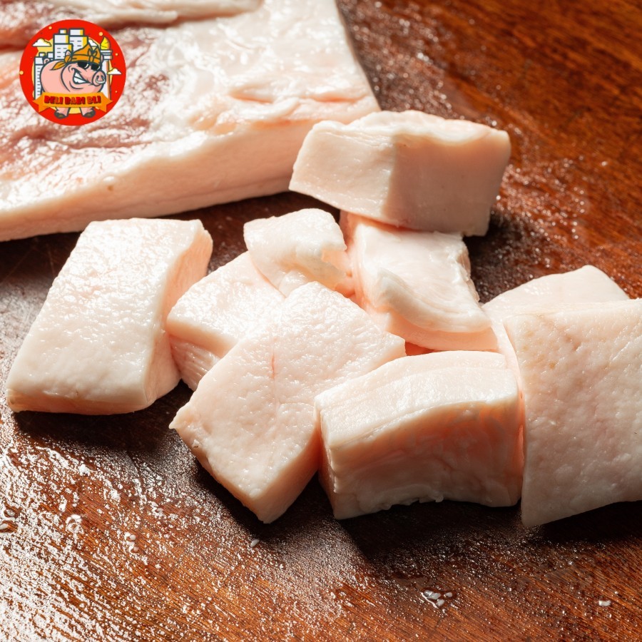 Jual Lemak Babi Bali Potong Dadu Premium Pork Fat Cut Cube Saikoro ...
