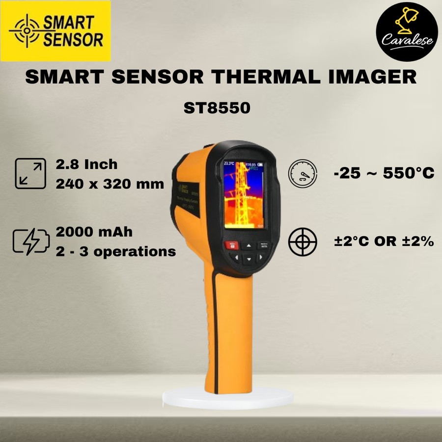 Jual SMART SENSOR Thermal Imager Camera Imaging Termperatur Suhu ST8550