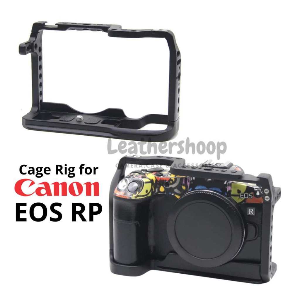 Jual Cage Rig Canon EOS RP Metal Bracket Plate Vlog Videography ...