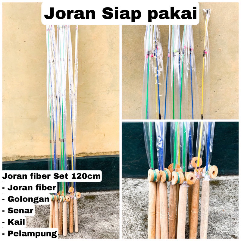 JORAN SET FIBER PANCING MURAH SIAP PAKAI  ESSENCE_FISHING