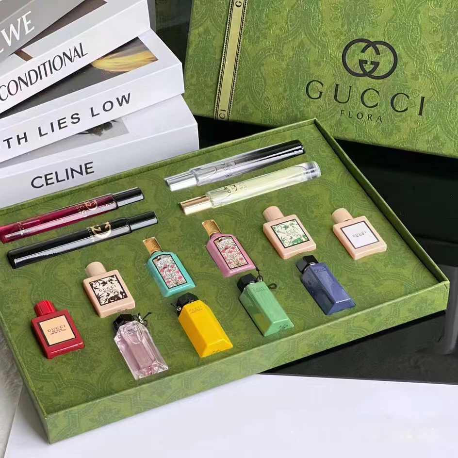 Jual Gucci perfume set 14 PCS / Gucci Guilty Parfum / Gucci Bloom