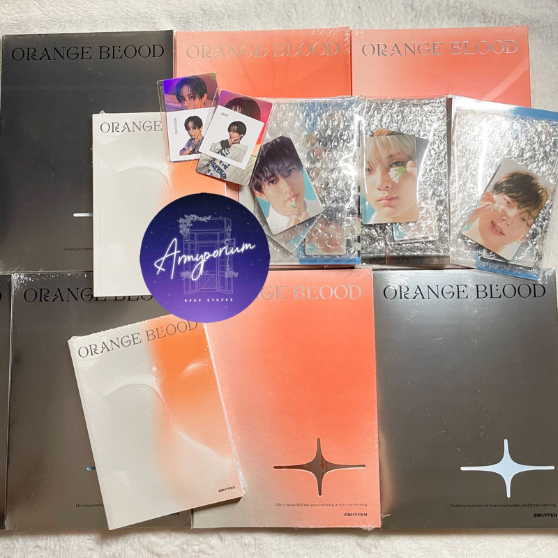 Jual [PLNSN] Album Enhypen Orange Blood | Shopee Indonesia