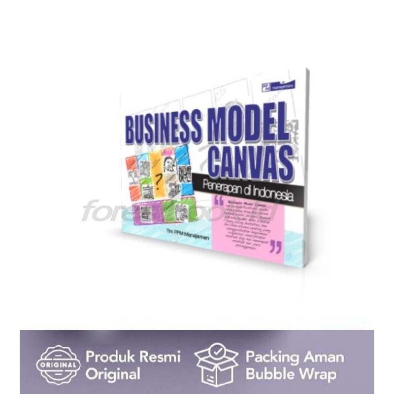 Jual Buku Business Model Canvas Penerapan Di Indonesia Shopee Indonesia