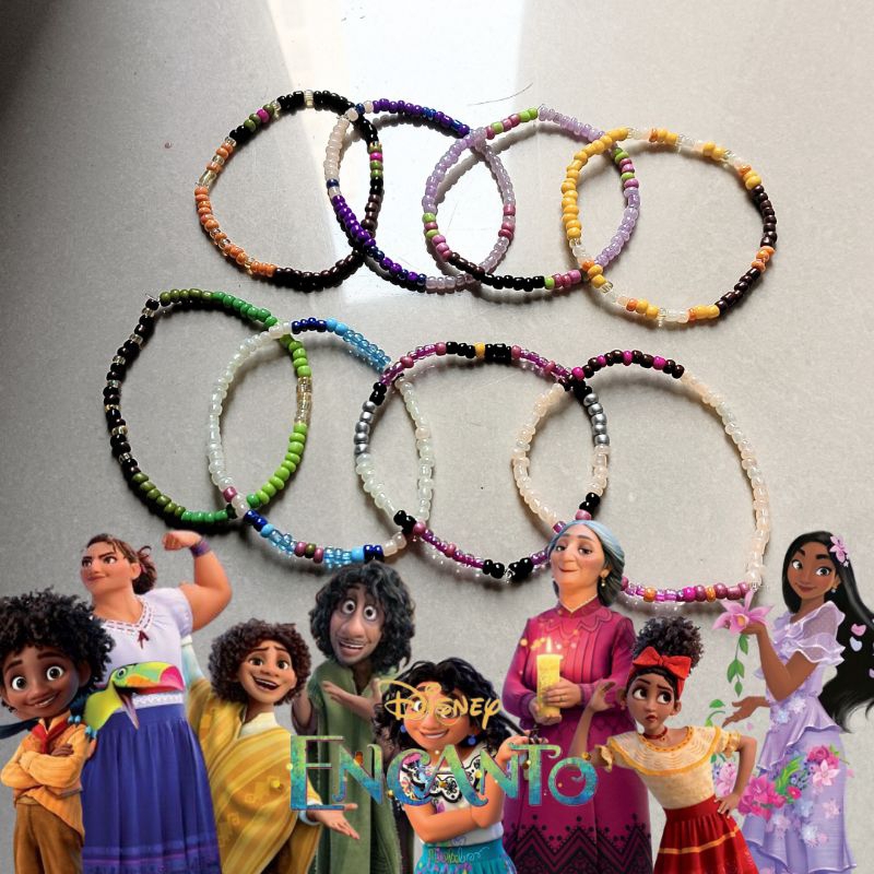 Jual Gelang Manik Karakter Encanto ENCANTO CHARACTERS BRACELET
