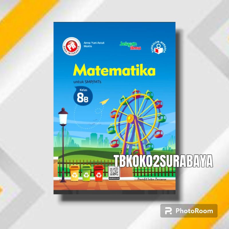 Jual BUKU PR INTERAKTIF MATEMATIKA SMP KELAS 8 SEMESTER 2 LKS INTAN ...