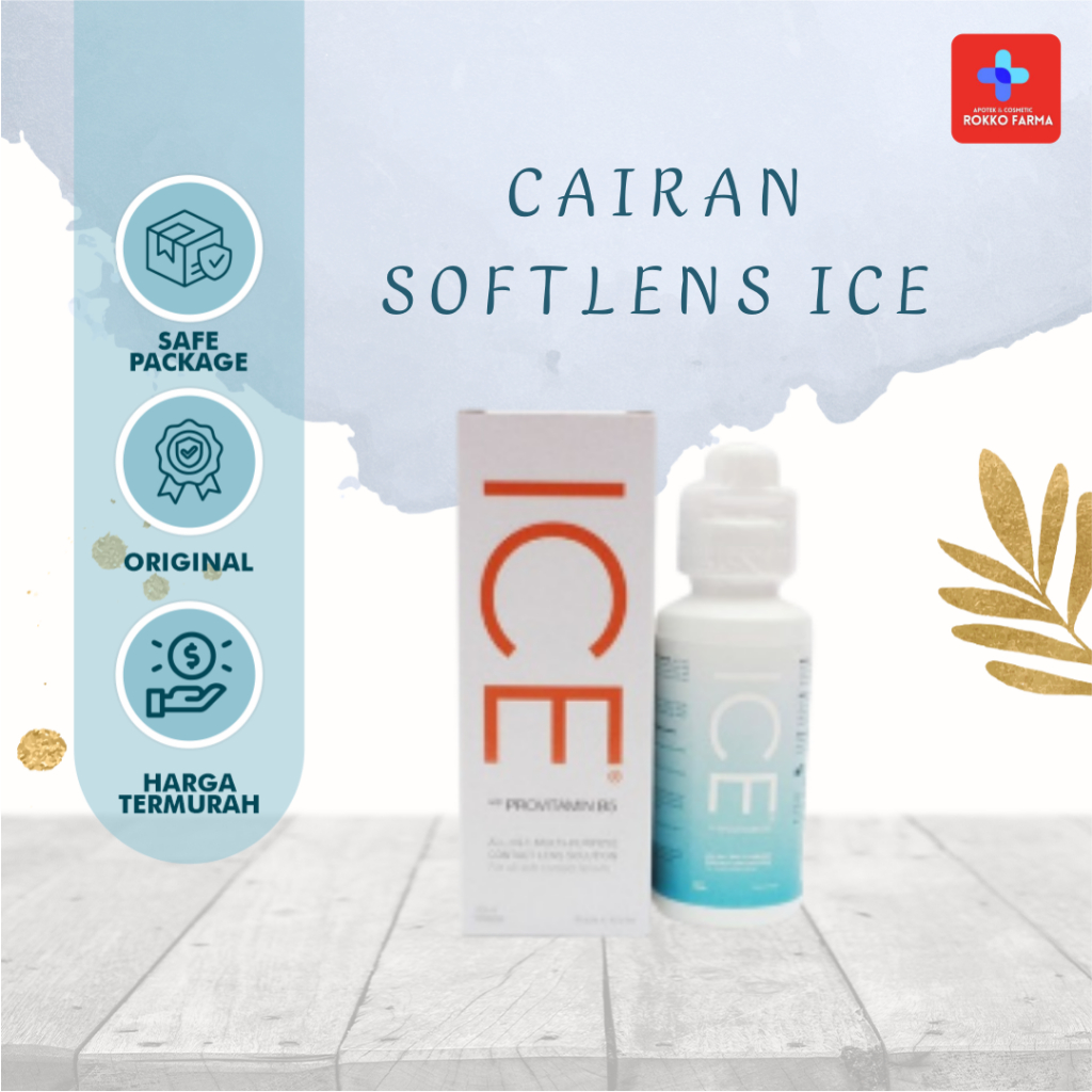 Jual CAIRAN SOFTLENS ICE 60 ML ALL IN 1 SOLUTION | Shopee Indonesia