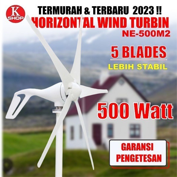 Jual Turbin Angin Wind Turbine 500w Controller Wind Turbine Shopee Indonesia 5507