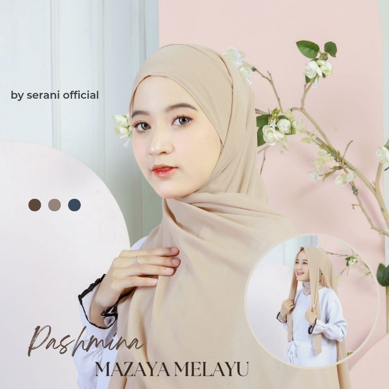 Jual Pashmina Mazaya melayu by serani | Shopee Indonesia