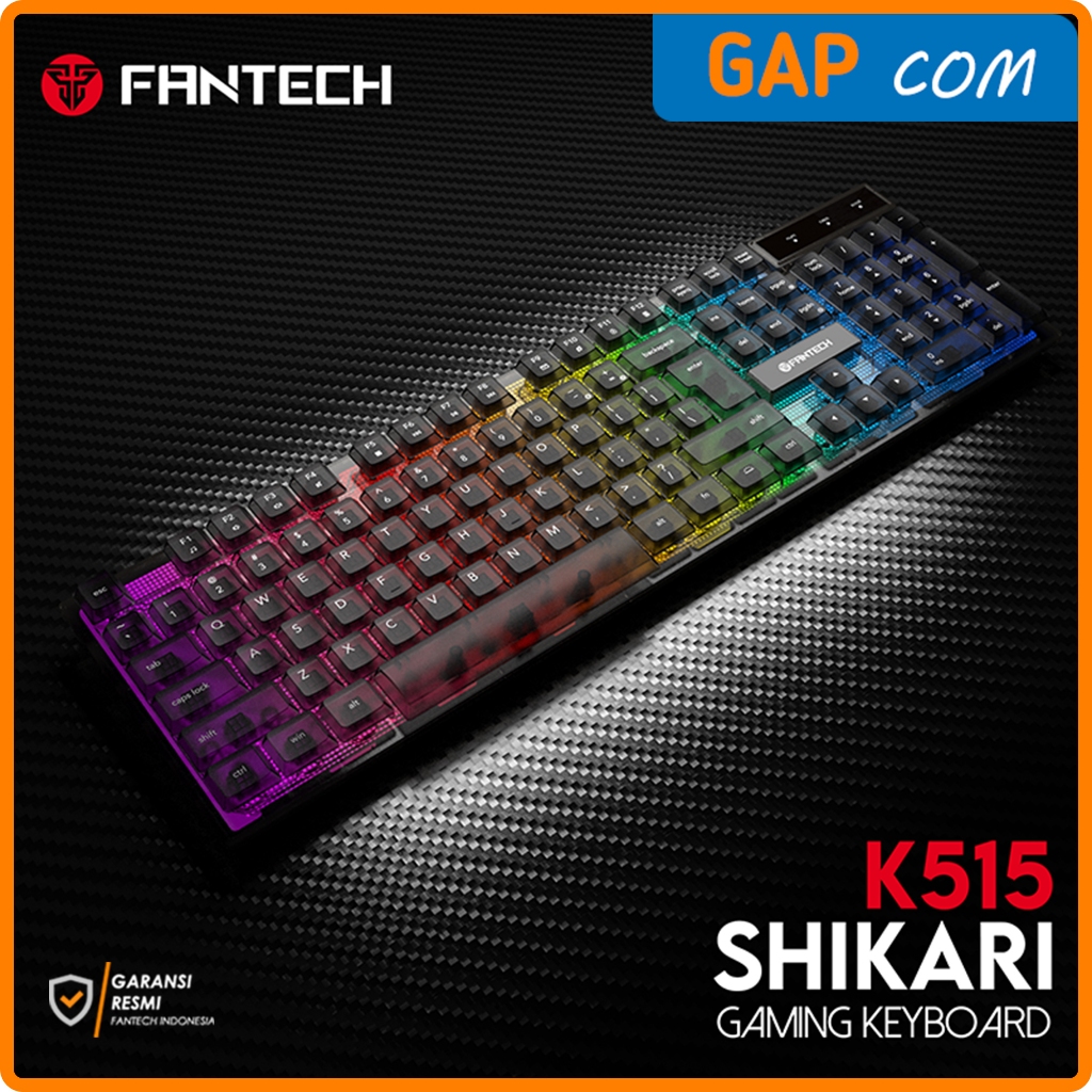 Jual Keyboard Gaming Fantech K515 Shikari RGB Transparent Keyboard Shopee Indonesia