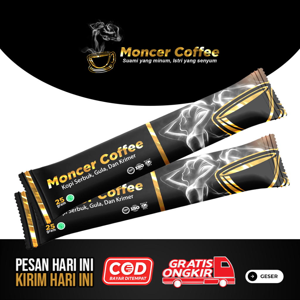 Jual Monceer Coffee Original Kopi Herbal Pria Dewasa Aman