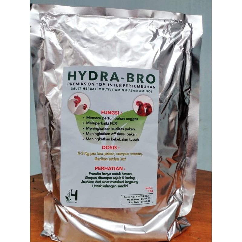 Jual HYDRA BRO Premiks On Top Untuk Pertumbuhan. Kemasan 1 Kg. | Shopee ...