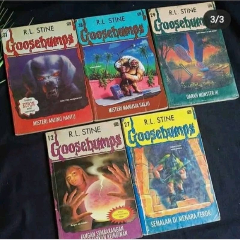 Jual Novel Goosebumps Rl Stine Bekas Shopee Indonesia