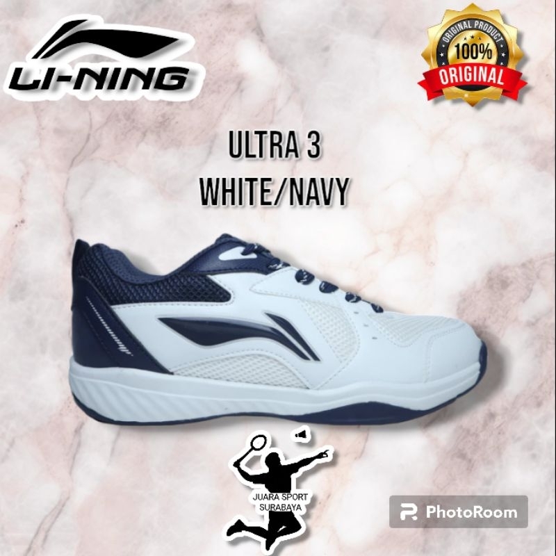 Jual Free Kaos Kaki Sepatu Badminton Lining Ultra 3/Ultra III Original