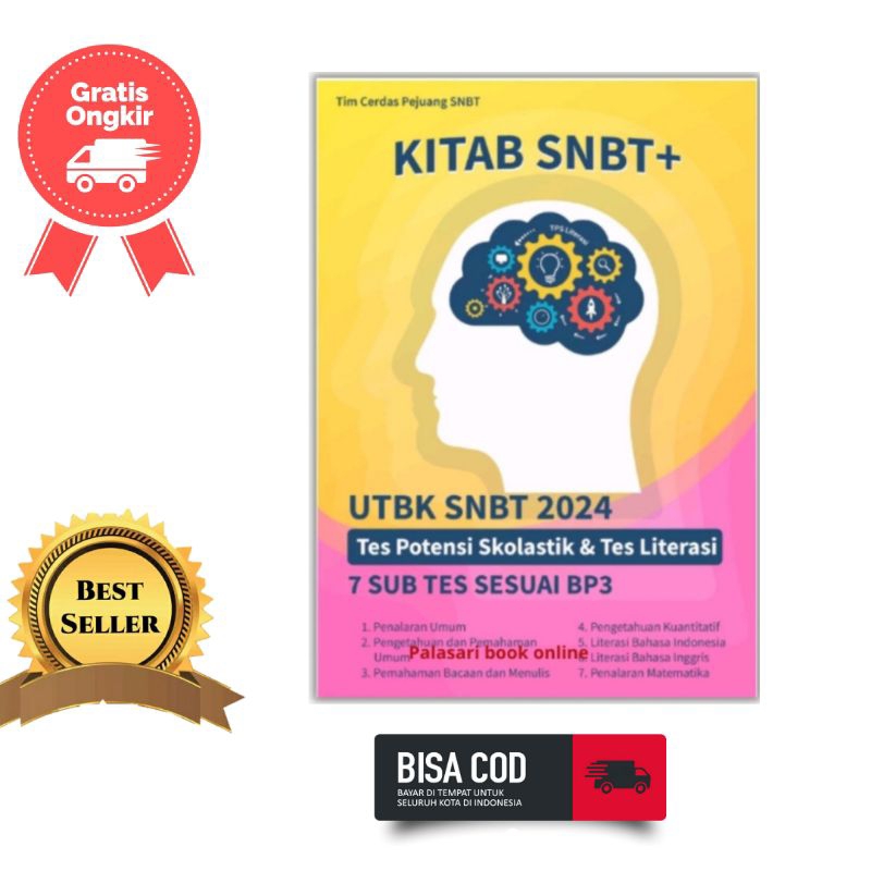 Jual BUKU KITAB SNBT+ UTBK 2024 : Tes Potensi Skolastik Dan Tes ...