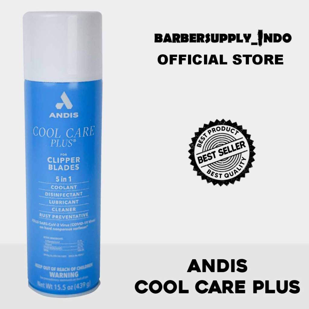 Jual ANDIS COOL CARE PLUS SPRAY CLIPPER BLADE ORIGINAL MINYAK CLIPPER ...