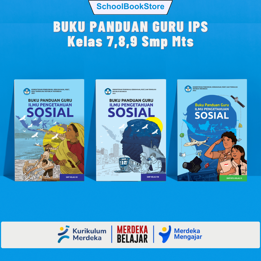 Jual Buku Panduan Guru IPS Kelas 7,8,9 Smp Mts Kurikulum Merdeka ...