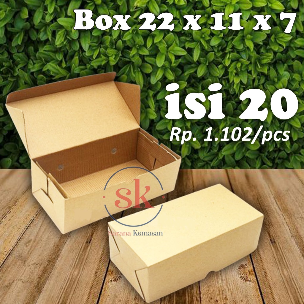 Jual Box Serbaguna Dus Snack Kotak Roti Kemasan Packing Online Shop Uk ...