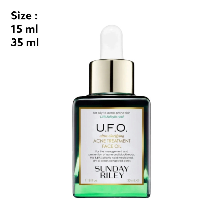 Jual Sunday Riley UFO Ultra Clarifying Acne Treatment Face Oil Shopee