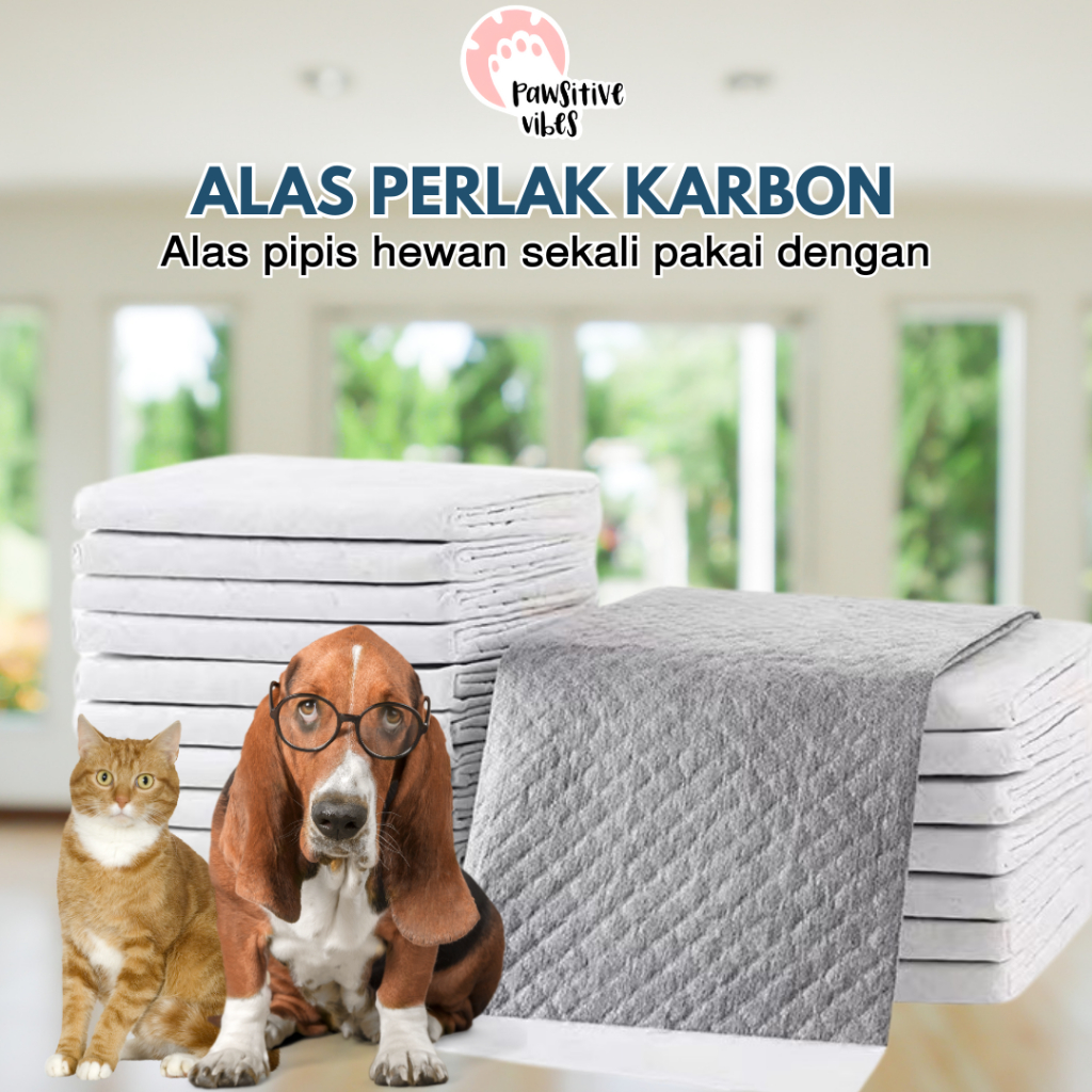 Jual ALAS PERLAK KARBON PEE AND POO ANJING KUCING | DOG CATS TRAINING ...