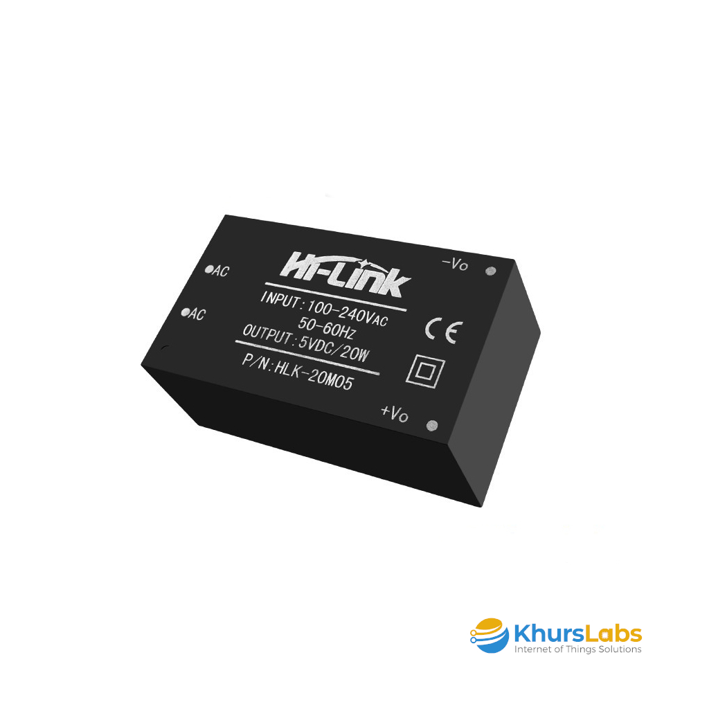 HI-LINK HLK-20M05 AC-DC 220V a 5V 20W Modulo di alimentazione Step-Down Modulo di alimentazione interruttore domestico intelligente (2 PCS