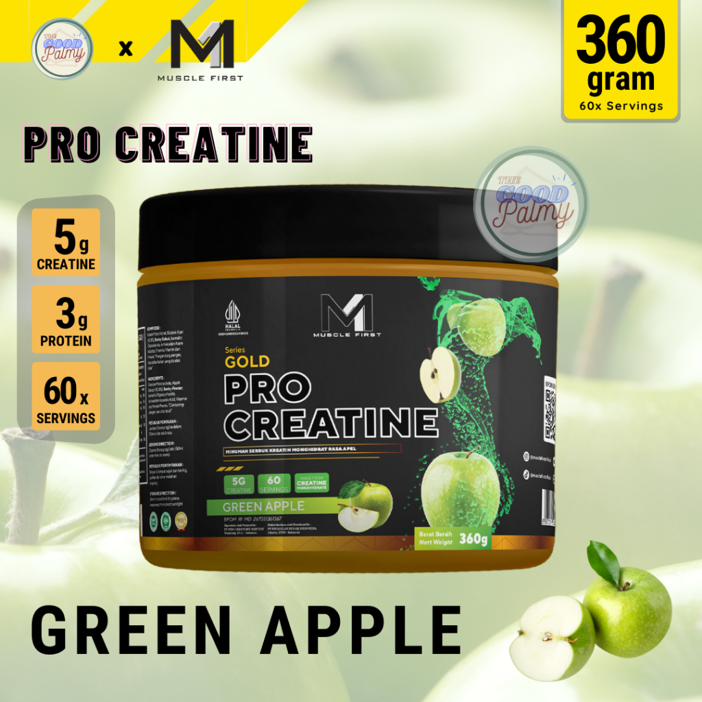 Jual M1 Pro Gold Creatine 360 Gram And 420 Gram 60x 70x Servings