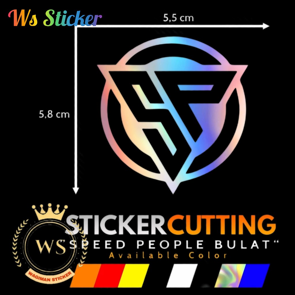 Jual Stiker SP Bulat Speed People | Shopee Indonesia