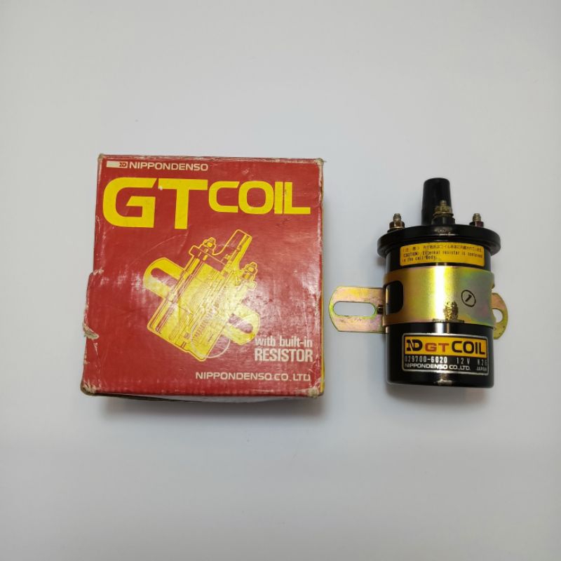 Jual Ignition Coil Koil Denso GT pengapian 12v 3 Kaki with resistor ...