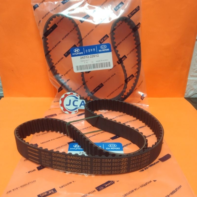 Jual TIMING TEMING BELT HYUNDAI AVEGA VERNA ACCENT EXCEL GETZ 1.3 SOHC ...