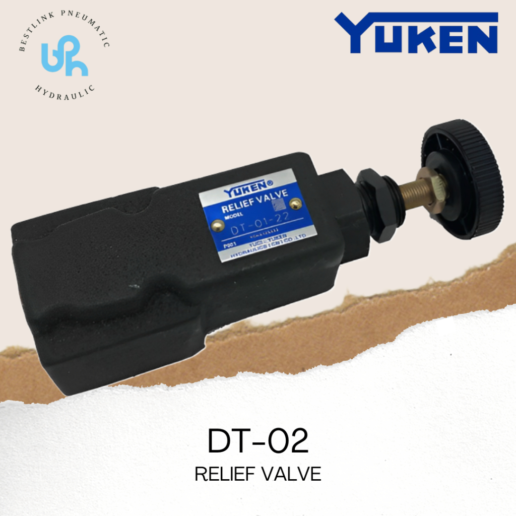 Jual DT-02 YUKEN CONTROL RELIEF VALVE HYDRAULIC | Shopee Indonesia