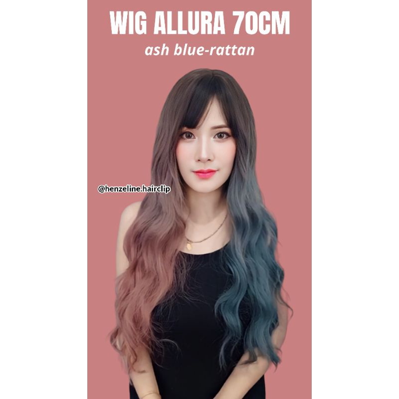 Jual KOREAN WIG ALLURA 70CM Shopee Indonesia