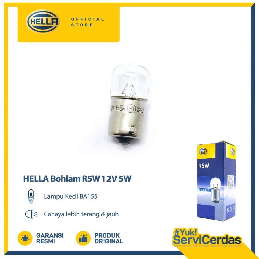 Jual Lampu Sein Mobil HELLA R5W 12V 5W BA15S K1 - Bohlam Mobil | Shopee ...