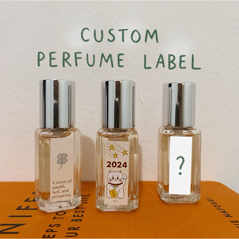 Jual Custom Perfume Label for Merchandise/Hampers (Termasuk Perfume ...