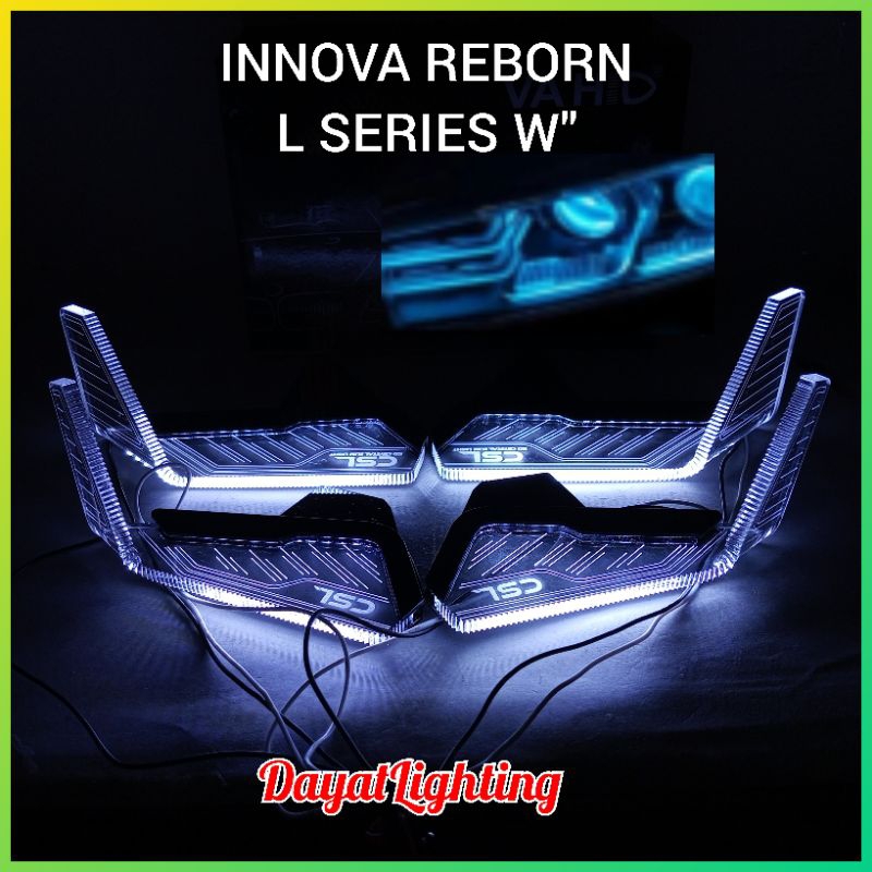 Jual Slim Frame L SERIES WHITE | Innova Reborn | Lazy Custom 3D -vahid ...