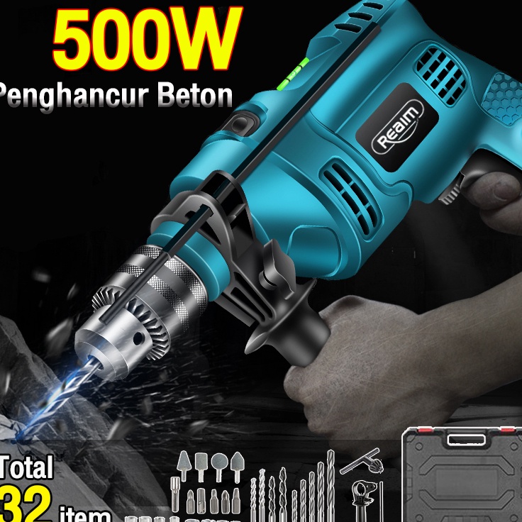 Jual MODEL CSB88 Mesin Bor Listrik 13mm Bolak Balik Electric Drill Bor ...