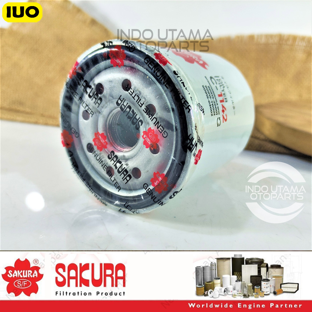 Jual Filter Oli Innova Fortuner Kijang 2.0 Hilux Twincam SAKURA C-1142 ...