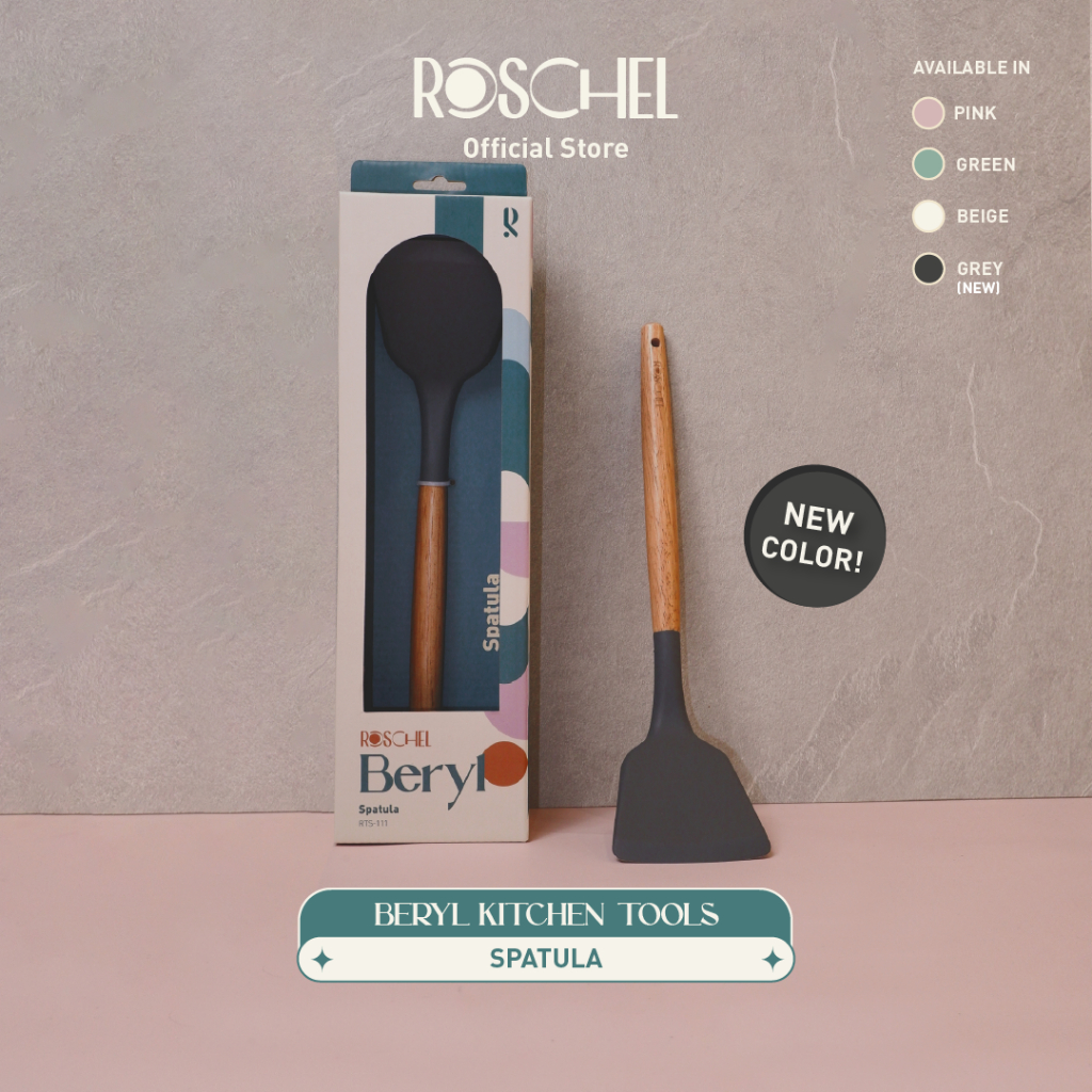 Jual Roschel Beryl Kitchen Tools Peralatan Masak Spatula Sutil Sodet ...