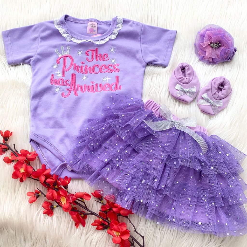 Jual baju bayi 0 6 bulan princess baby girl jumper perempuan murah -the ...