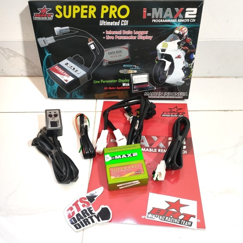 Jual CDI BRT IMAX I-MAX 2 SUPER PRO 52 STEP + Commander KLX 150 ...