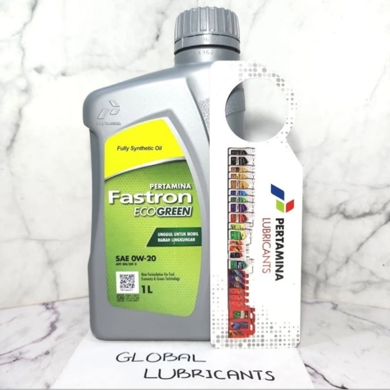 Jual Pertamina Fastron ECO Green 0W20 1 Liter (Oli LCGC Full Synthetic